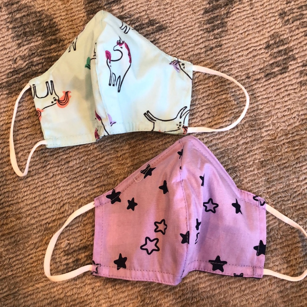 NWOT never worn children’s masks